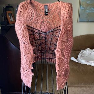 Crochet/knit vest